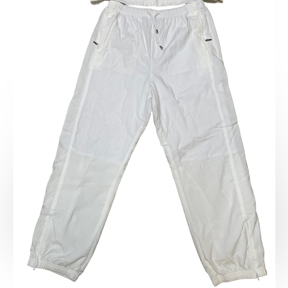 Vintage Catalina 2 Piece Set White Sport Vest & Sweatpants Set (size L) - Picture 8 of 12